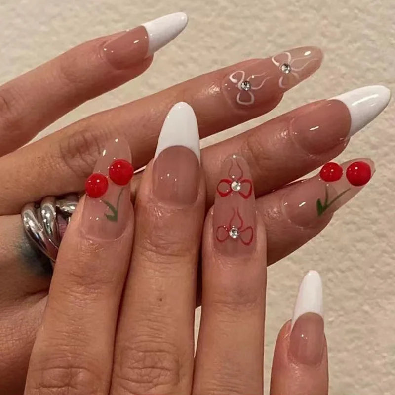 High Quality Luxury Designed Reusable Printed False Nails Short Custom Acrylic Press on Nails Artificial Nails for Woman
