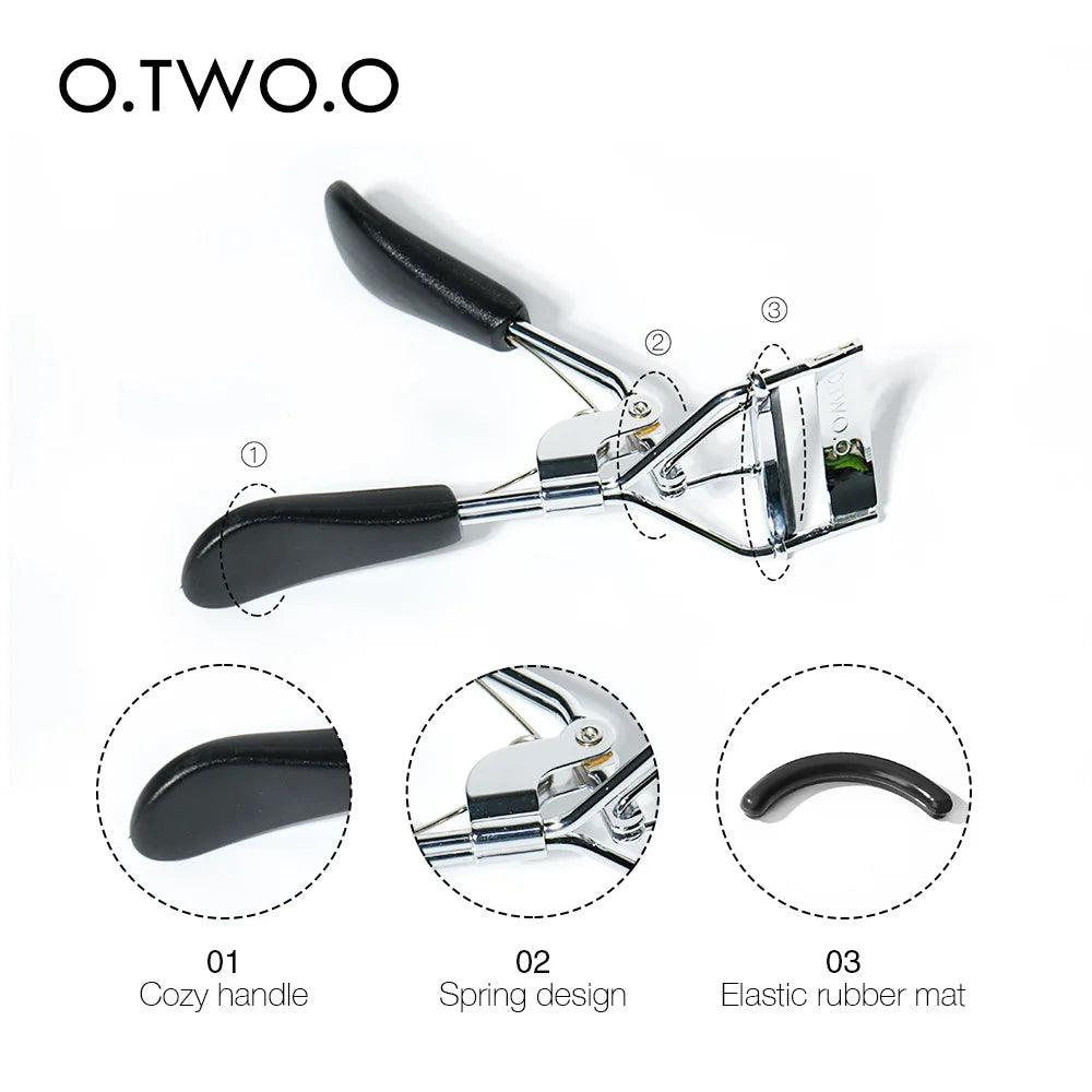 O.TWO.O Eyelash Curler Mini Portable Eyelash Curler Makeup Tool Portable Shaping and Lasting Curling Eyelash Clip Lash Curler