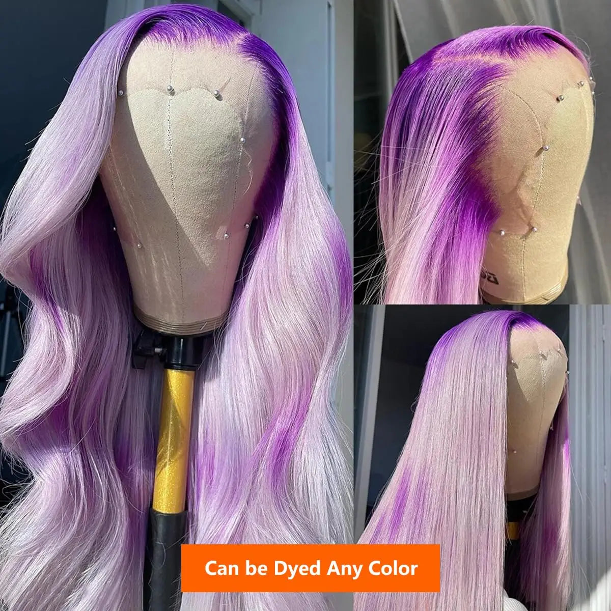 HD Transparent 613 Blonde Straight 13x5 13x6 Lace Front Human Hair Wigs For Women Colored Lace Frontal Wig PrePlucked Brazilian